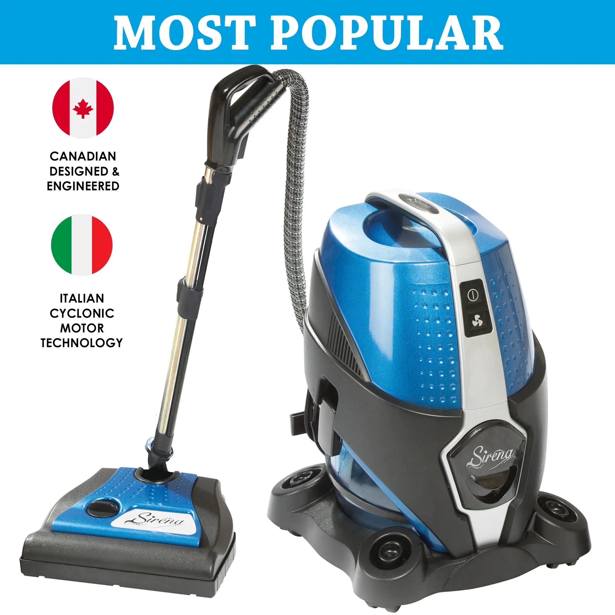 Water filtration Vacuum Cleaner - Upright Water Vacuum