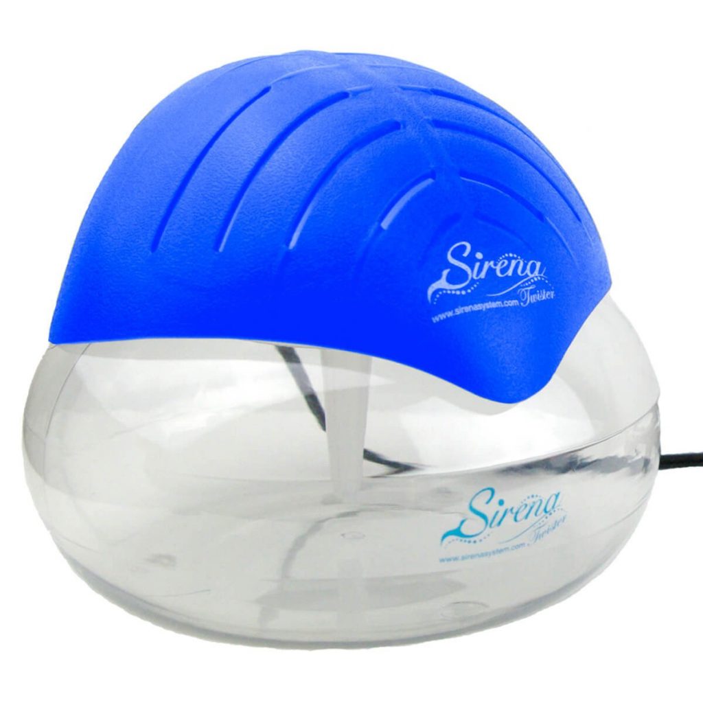 Sirena Twister Air Purifier – Blue package contents