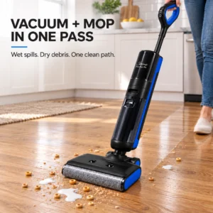 Sirena PowerMop Pro: vacuum and mop clean pass