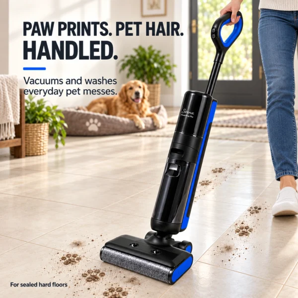 Sirena PowerMop Pro: pet messes clean pass