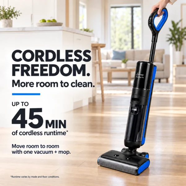 Sirena PowerMop Pro: cordless freedom runtime