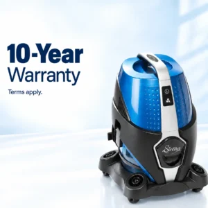 Sirena new water vacuum cleaner: 10-year warranty, terms apply